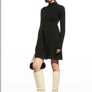 Rebecca Taylor NWT Turtleneck Peplum Dress